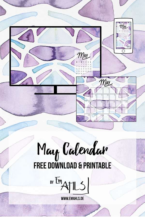 Free May Calendar